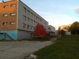 Здание школы. Фасад